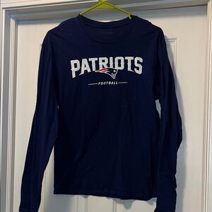 Fanatics Patriots Long Sleeve Tee - Navy